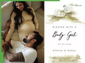 Athiya Shetty and KL Rahul Welcome Baby Girl: Heartwarming Social Media Post Delights Fans