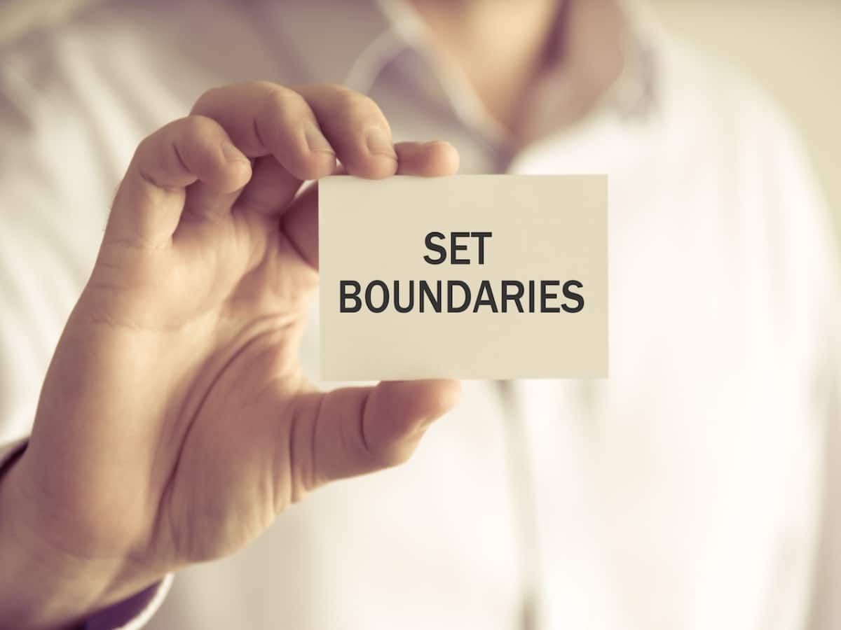 Setting emotional boundaries