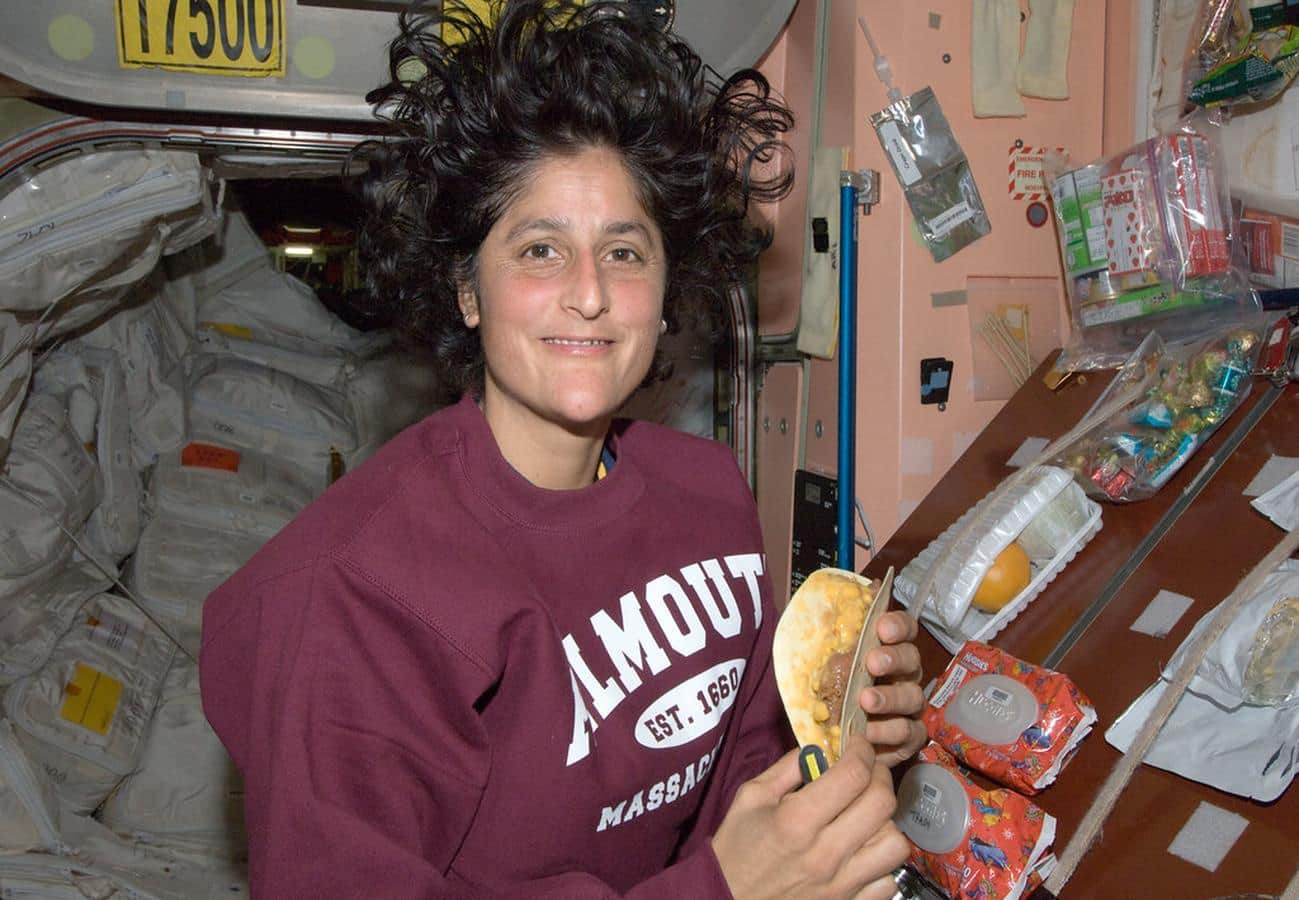 Sunita Williams In Space