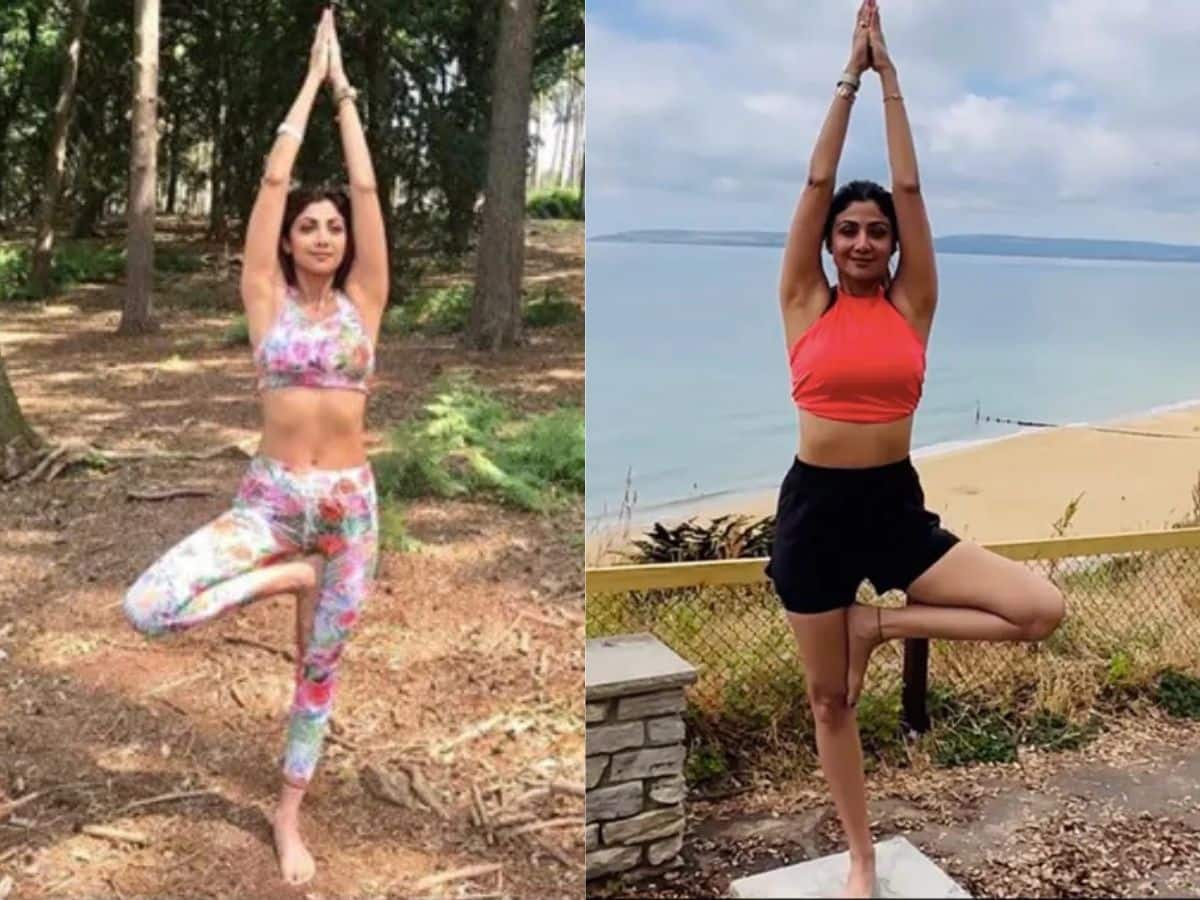 Tree Pose (Vrksasana) By Shilpa Shetty