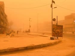 At Least 3,700 Hospitalised With Breathing Problems After Severe Sandstorm Sweeps Iraq