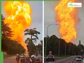 Massive Fire From Gas Leak In Malaysia Injures Over 100, With 63 Hospitalized, No Fatalities Reported Massive Fire From Gas Leak In Malaysia Injures Over 100, With 63 Hospitalized, No Fatalities Reported