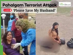 Pahalgam Terror Attack LIVE Updates:    Please Save My Husband      Woman Cries As Terrorists Open Fire In Jammu and Kashmir