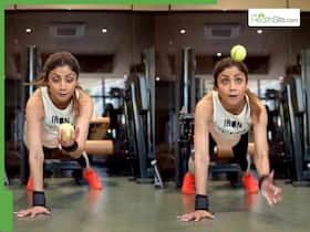 Watch: Shilpa Shetty Takes Her Fitness Game To A New Level With Intense Ball Drop Challenge