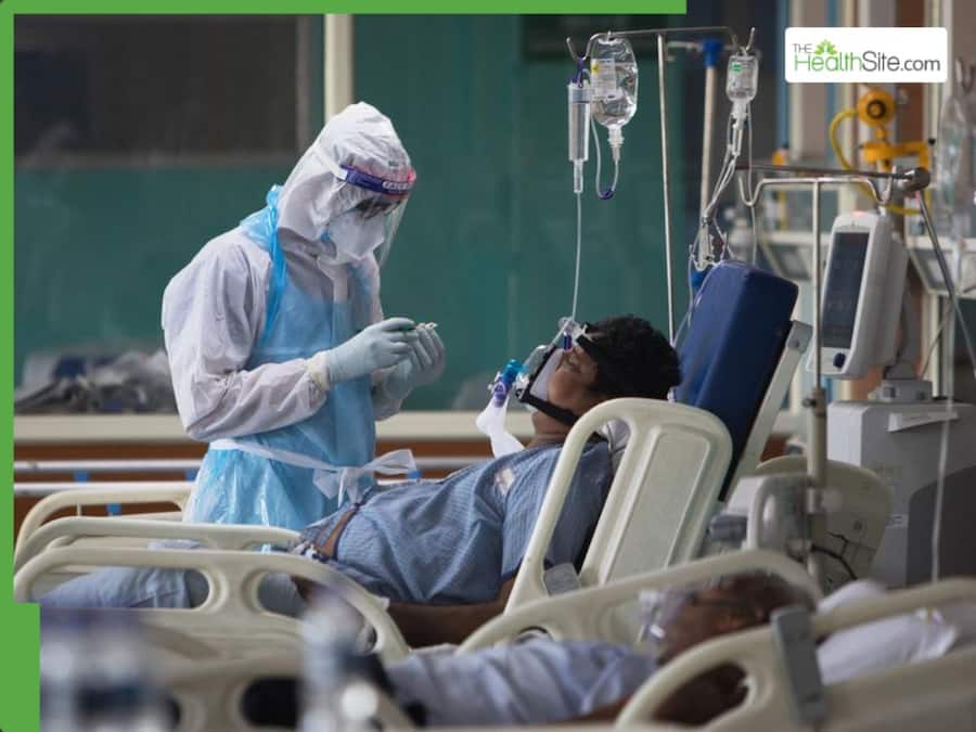 Deadly COVID-19 Wave Hits India Again: Active Cases Cross 4,400, Hospitals Scramble for Oxygen And Emergency Beds