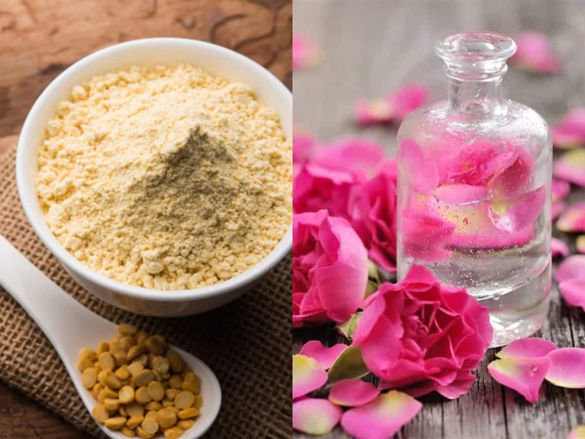 besan dahi gulab jal