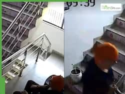 Rajkot Man Dies of Heart Attack Minutes After Yoga Session     Tragic Moment Caught on CCTV