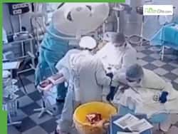 Russian Doctors Hailed For Unwavering Courage As they Perform Surgery During 8.8 Earthquake, Viral Video Stuns Internet