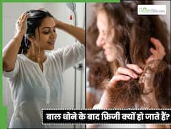 बाल धोने के बाद फ्रिजी क्यों हो जाते हैं?