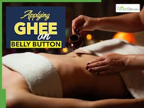 5 Benefits of Applying Pure Ghee On Your Belly Button Daily At Night