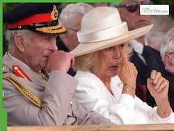Queen Camilla Seen Crying In Public As World War II Veteran Pays Tribute To King Charles Amid Cancer Battle