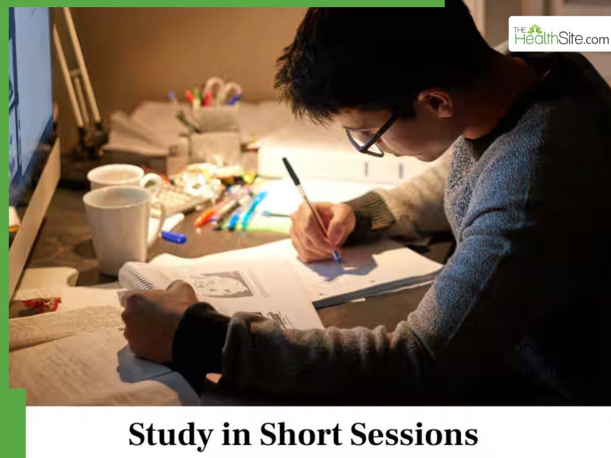 Keep your study sessions short