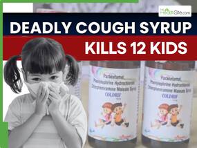 Coldrif Cough Syrup Banned in Madhya Pradesh After 11 Deaths; Toxic Solvent Detected, Two Doctors Arrested