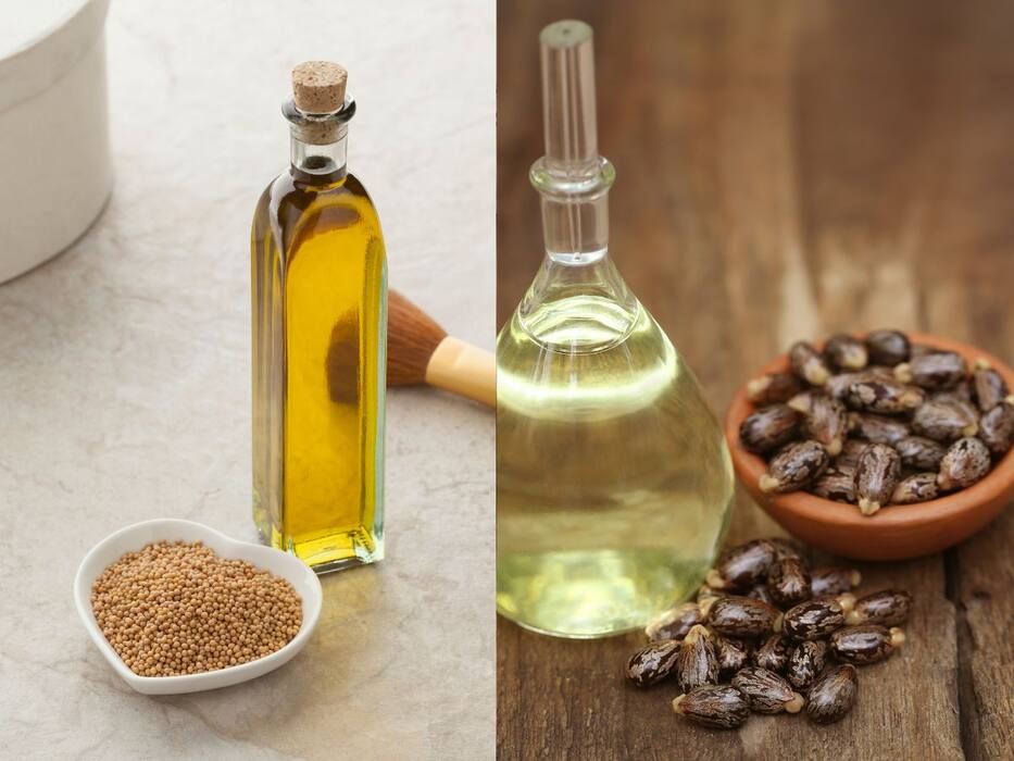सरसों का तेल या कैस्टर ऑयल, तेजी से बाल बढ़ाने के लिए कौन सा तेल लगाना सही है?