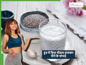 गर्म दूध में चिया सीड्स भिगोकर खाने से सेहत को मिलेंगे एक साथ कई फायदे, साथ में दूर होंगी कई बीमारियां गर्म दूध में चिया सीड्स भिगोकर खाने से सेहत को मिलेंगे एक साथ कई फायदे, साथ में दूर होंगी कई बीमारियां