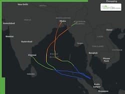 Cyclone Senyar: IMD Issues Warning For Tamil Nadu, Puducherry; Likely To Intensify In Next 12 Hours