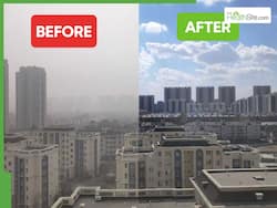 दिल्ली की जहरीली हवा को खत्म करने के लिए चीन ने बढ़ाया हाथ, शेयर किया मॉडल