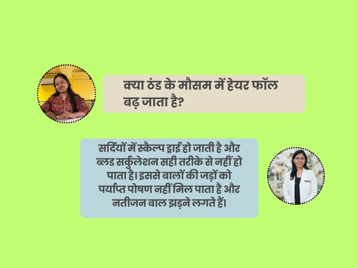 hair fall in winters