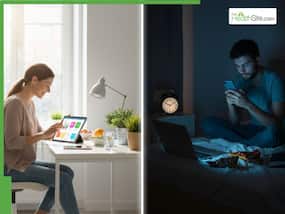 Screen Time Day vs Night: How Mobile Phones Disrupt Sleep And Damage Eyes?