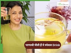 भाग्यश्री की ग्लोइग स्किन का राज है ये Yellow Drink, झाइयों- झुर्रियों का करता है दूर