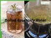 Boiled Rosemary Water: The Natural Hair Rinse Your Scalp Will Love