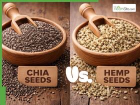Chia Seeds Vs. Hemp Seeds: Which Is The Better Source Of Heart-Healthy Omega-3s? Chia Seeds Vs. Hemp Seeds: Which Is The Better Source Of Heart-Healthy Omega-3s?