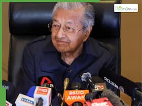 Former Malaysia PM Mahathir Hospitalised After Fall, 100-Year-Old Suffers Hip Fracture Former Malaysia PM Mahathir Hospitalised After Fall, 100-Year-Old Suffers Hip Fracture