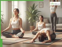 5 Easy Yoga Poses To Practice At Home For Stress Relief