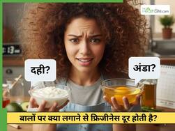 क्या बालों पर अंडा-दही लगाने से फ्रीजिनेस दूर हो जाती है?