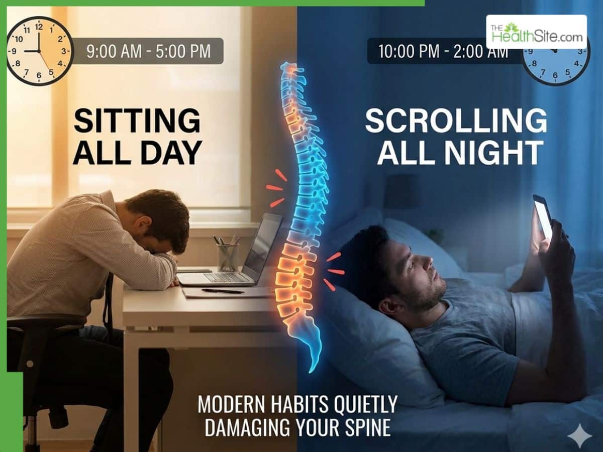 Sitting All Day And Scrolling All Night: How Modern Habits Are Quietly Damaging Your Spine