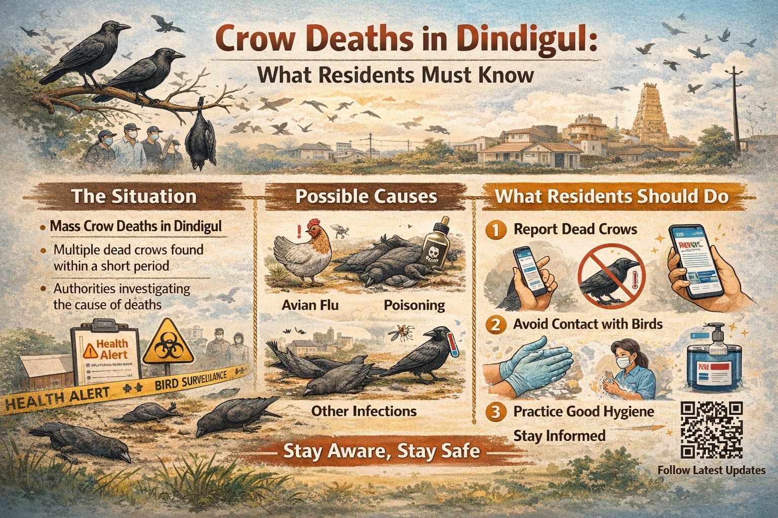 Are Dead Birds a Warning Sign of Bird Flu? What Residents Must Know