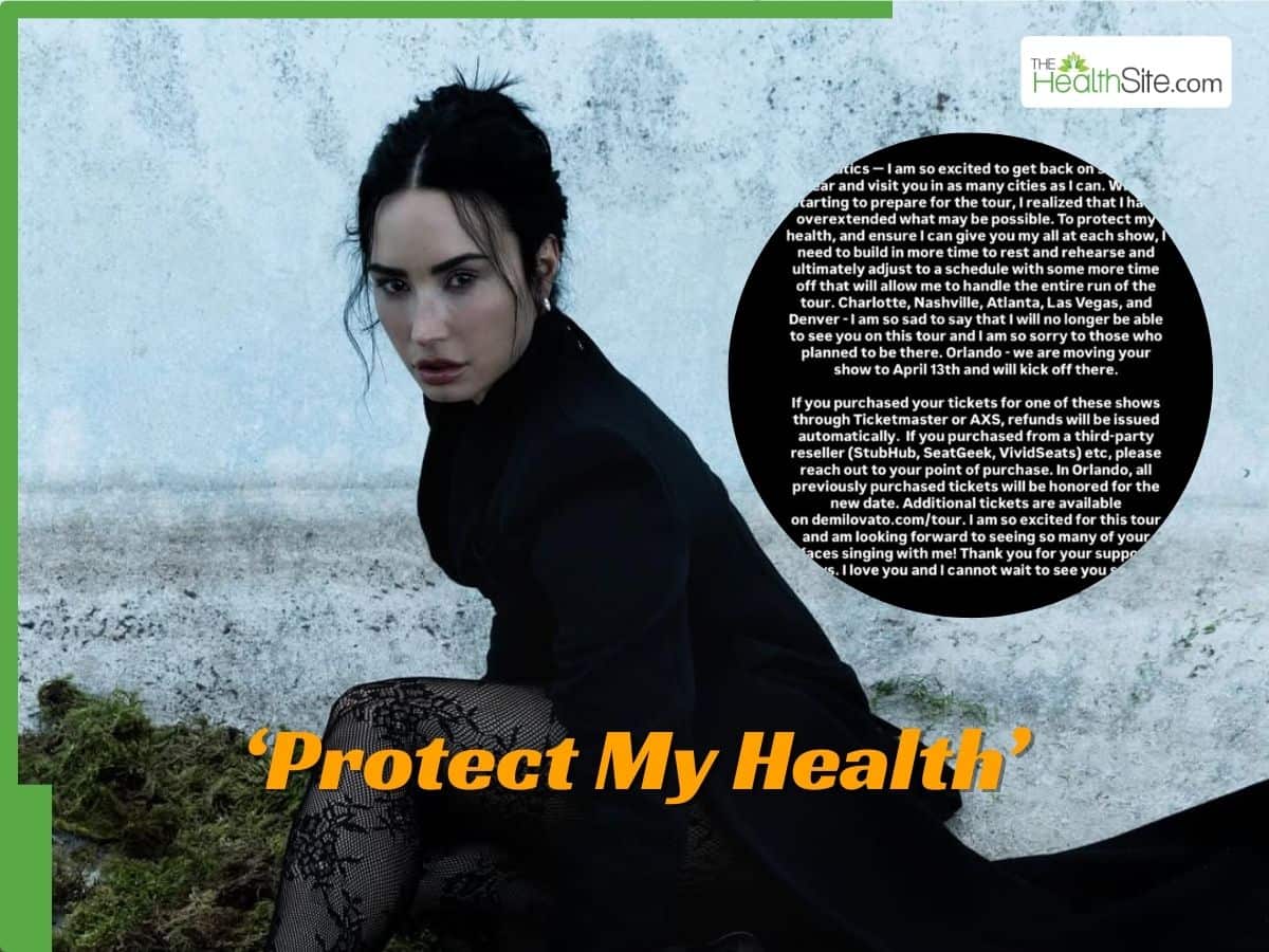 Demi Lovato Cancels Five Tour Dates To Protect Her Health: Why Rest And Recovery Matter As Much As Exercise