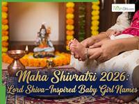 Maha Shivratri 2026: 10 Beautiful Hindu Lord Shiva-Inspired Baby Girl Names With Meanings