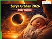 Surya Grahan 2026: 10 Beautiful Baby Names For Those Born During Solar Eclipse