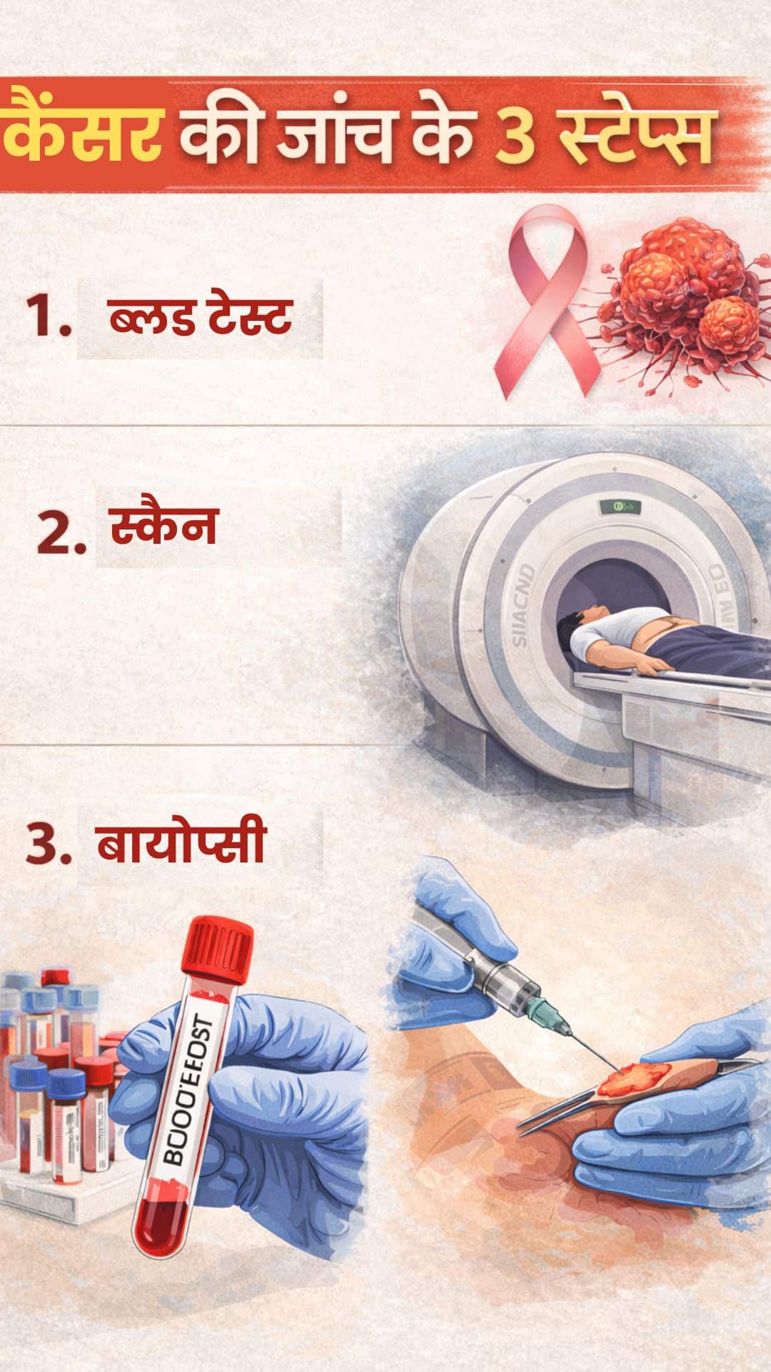 cancer test process
