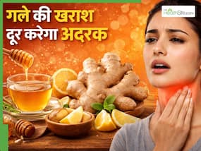 बदलते मौसम में गले की खराश दूर करेगा अदरक, जानें कैसे है फायदेमंद