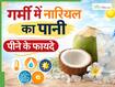 गर्मियों में जरूर पिएं नारियल पानी, पेट को मिलेगी ठंडक और हीट स्ट्रोक से होगा बचाव