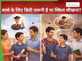 बच्चे को डिग्री दिलाएं या स्किल सिखाएं? पेरेंट्स इन 5 चीजों को फॉलो कर दूर करें ये दुविधा बच्चे को डिग्री दिलाएं या स्किल सिखाएं? पेरेंट्स इन 5 चीजों को फॉलो कर दूर करें ये दुविधा