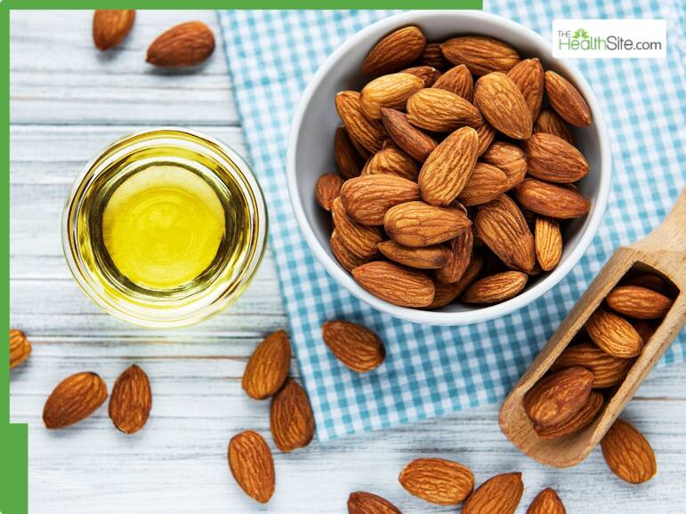 5 Best natural oils to mix with almond oil for faster hair growth on oily scalp