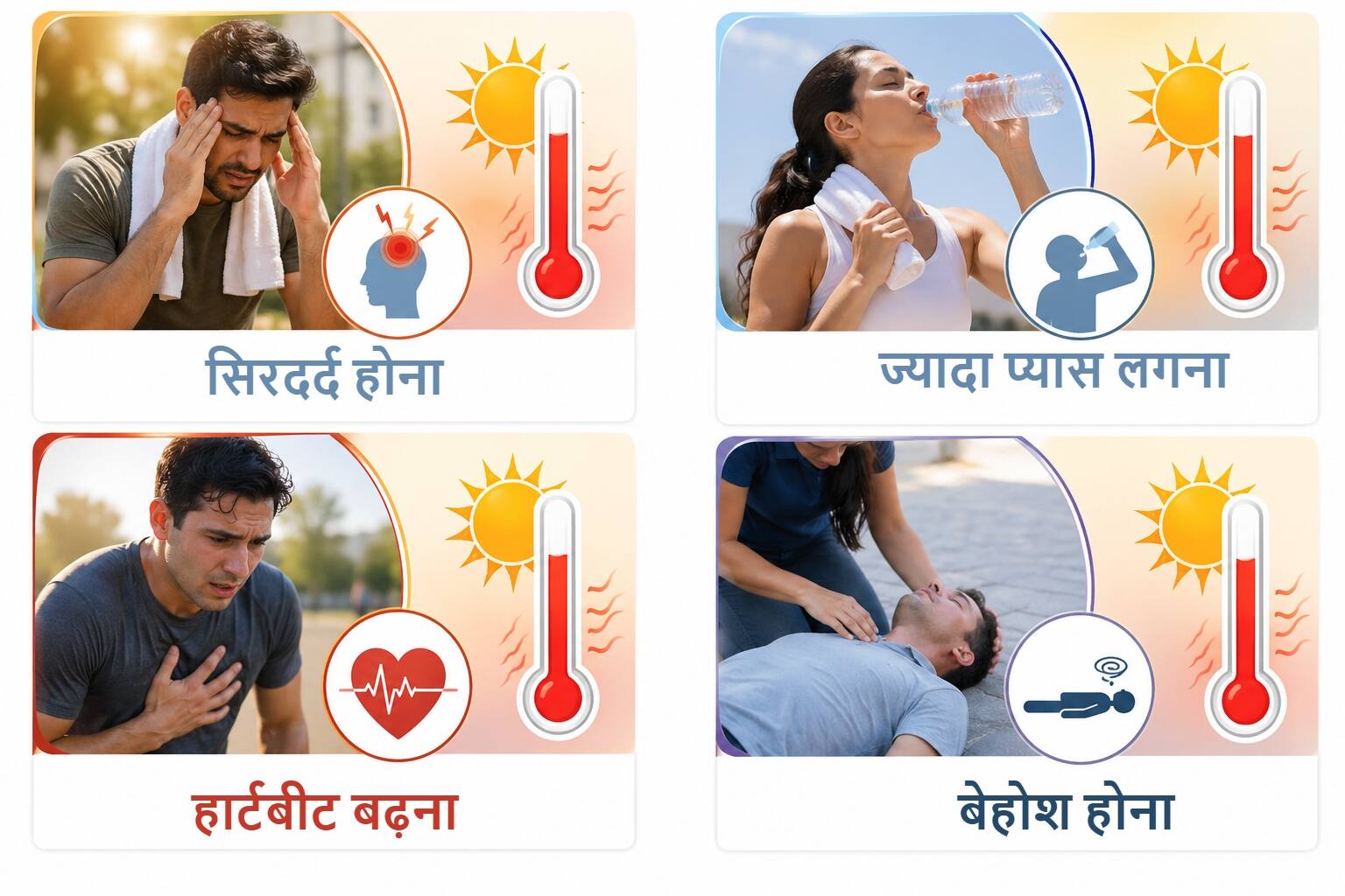 heat stroke symptoms