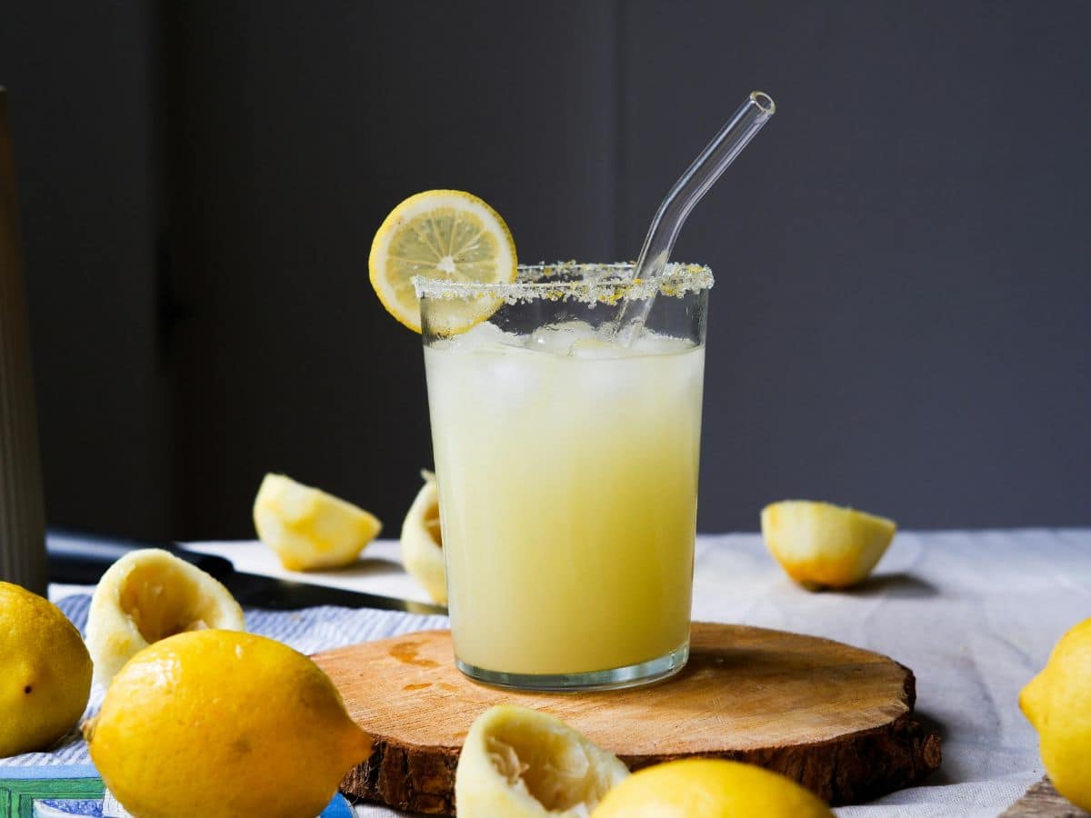 lemon water