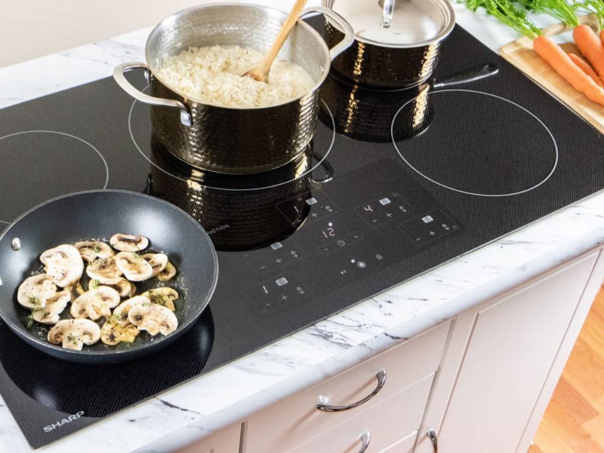 Induction cooking