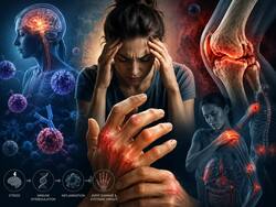 Autoimmune arthritis: Why rheumatoid arthritis is more than a joint disease and how stress triggers the symptoms
