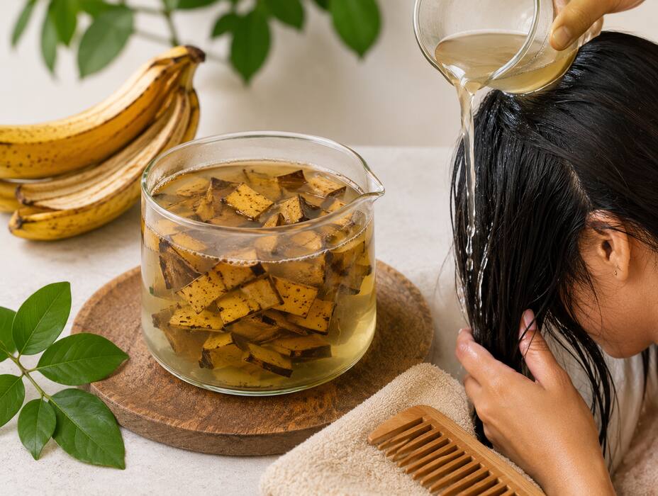 Leftover banana peel: 5 simple ways to add it to your summer hair routine