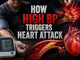 Does high blood pressure cause heart attack? Expert explains the top 7 lifestyle tweaks to protect cardiovascular health