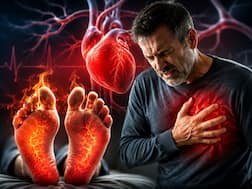 Heart attack symptoms: Burning feet at night and 10 other warning signs you shouldn't ignore
