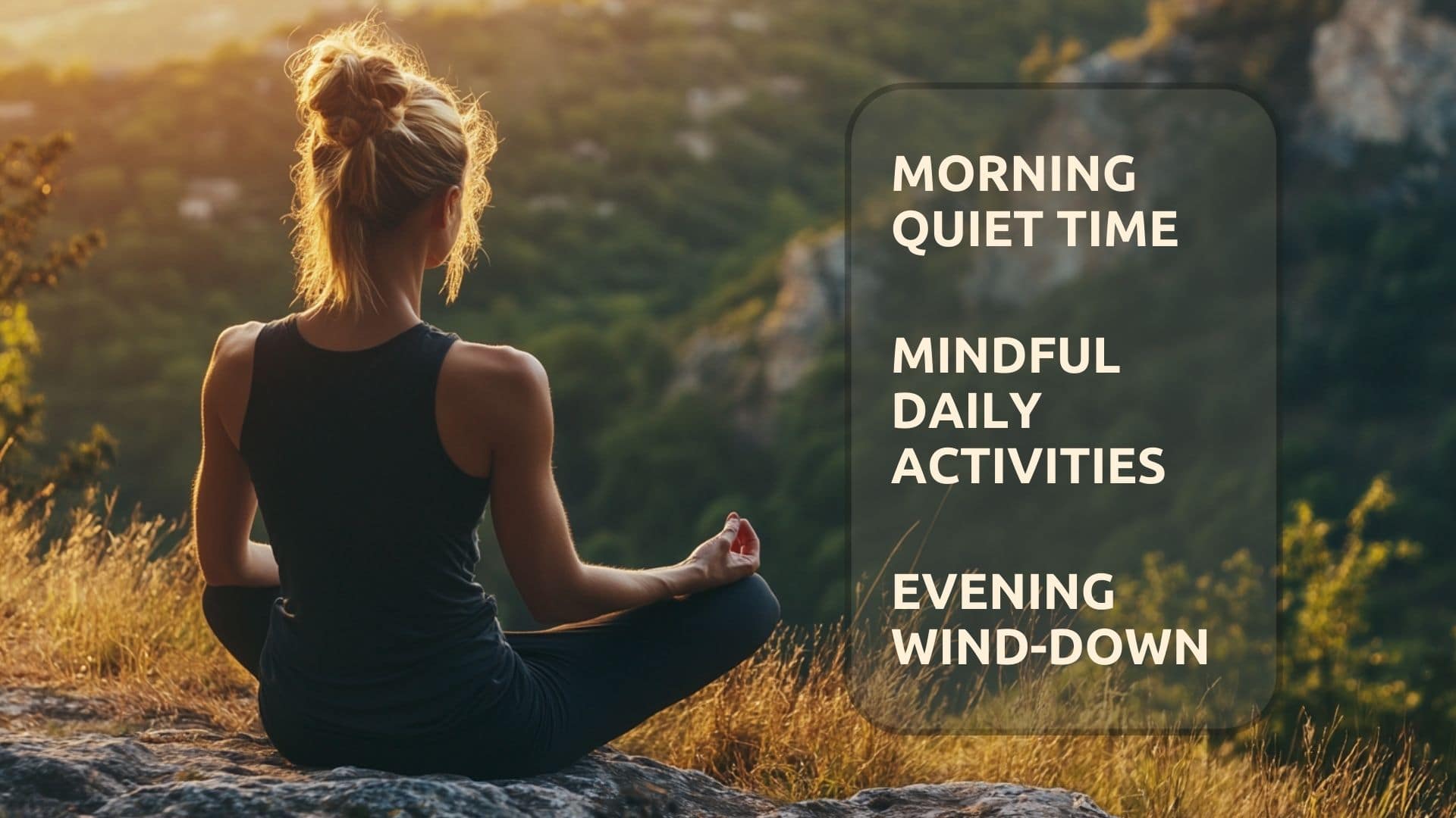 Practice silence to reduce stress