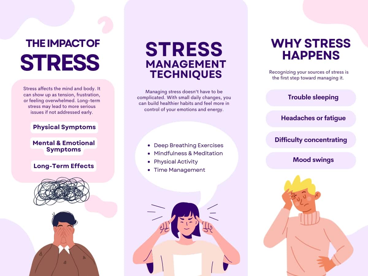 Stress management tips: 6 natural ways to lower anxiety and improve ...
