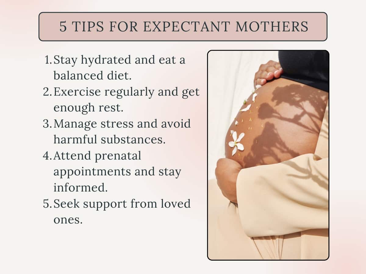 Tips for expectant mothers