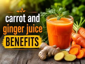 What happens inside your body if you drink carrot and ginger juice daily for 30 days?